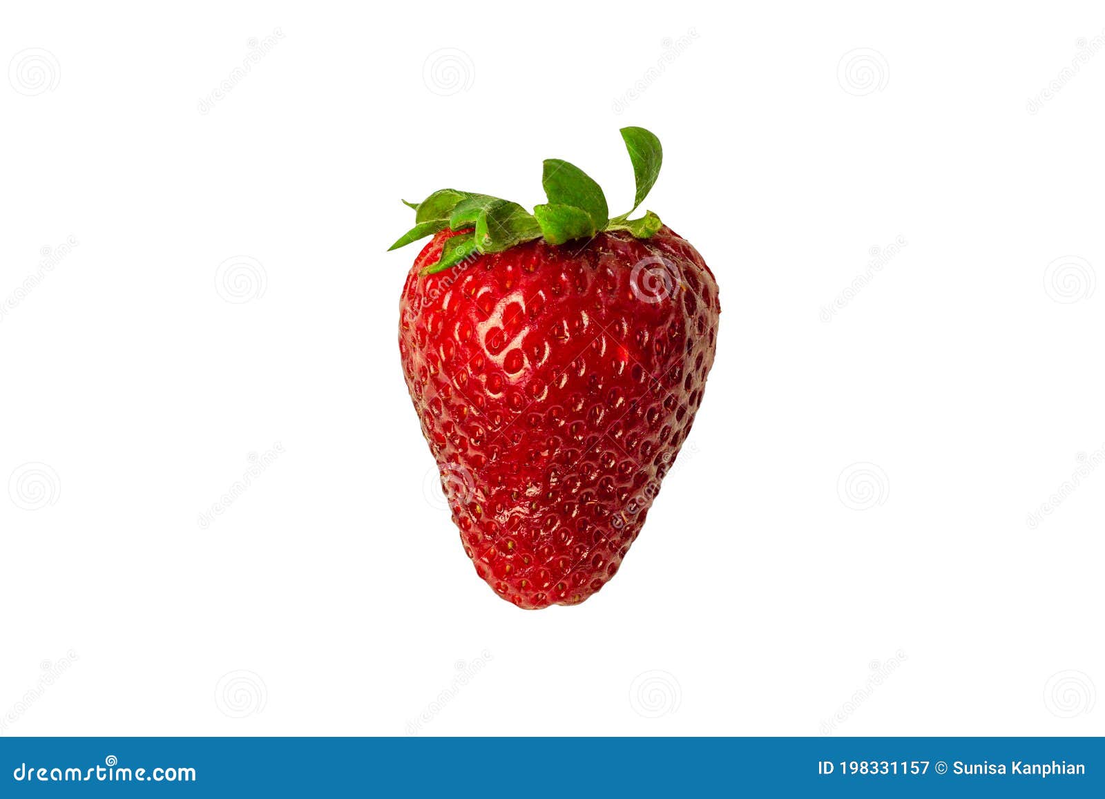 stÃ Â¸Å¾awberry  on white background with clipping path
